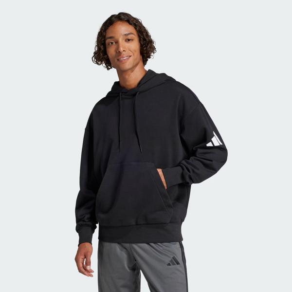 Adidas Essentials 3 Bar Logo French Terry Erkek Sweatshirt JF3587 - Image 1