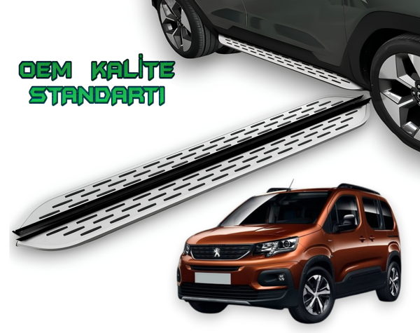 Peugeot Rifter 2019 2020 2021 2022 2023 2024 2025 2026 Araca Özel Yan Basamak - Image 1