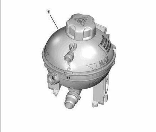 Opel Astra L Psa 9678125880 Motor Yedek Su Deposu - Image 1