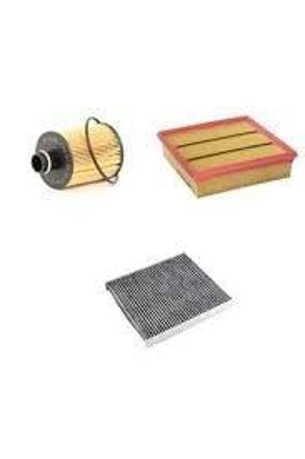 Opel Corsa D 1.3 Hava Yağ Polen Filtre Seti GM - Image 1