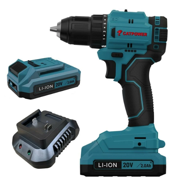 CATPOWER KÖMÜRSÜZ DARBELİ VİD.1*4.0 AH AKÜ+HIZLI ŞARJ (4212) - Image 1
