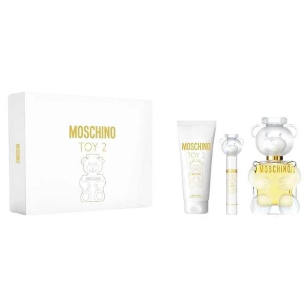 Moschino Toy 2 EDP 100 ml + EDP 10 ml + 100 ml Body Lotion Kadın Parfüm Seti - Image 1