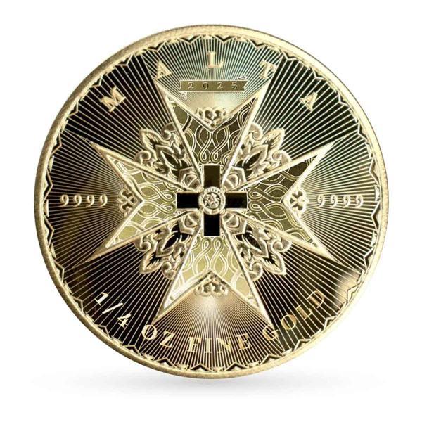 AgaKulche Malta Haçı 1/4 Ons Altın Sikke Coin - Image 1