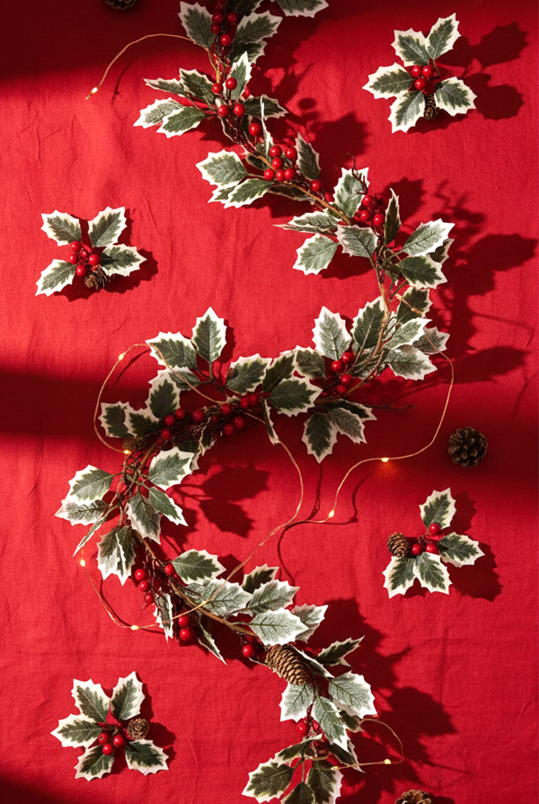 New Year Çamlı Kokina Masa Süsü 180cm - Image 1