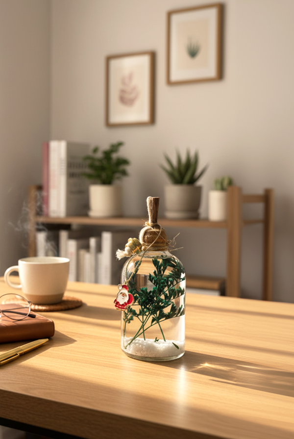 Christmas Noel Baba Charm Kandil Mum 100ml - Image 1