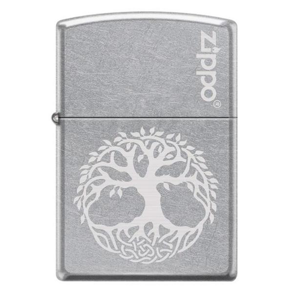Zippo 207-106457 Tree Of Life In Laser Çakmak - Image 1