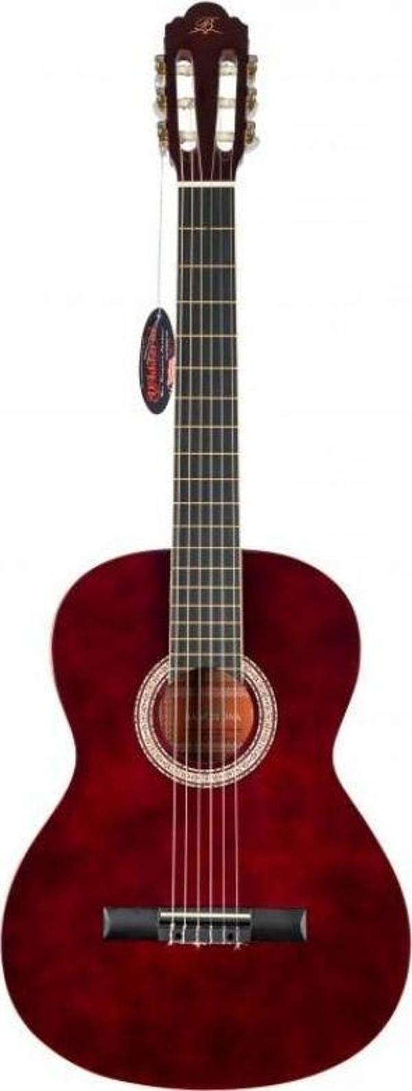 BARCELONA LC 3900 TR Transparan Kırmızı Klasik Gitar - Image 1
