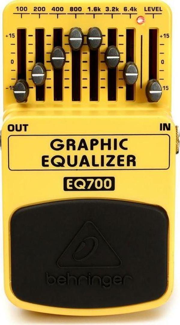 BEHRINGER EQ700 7-Bant Grafik Ekolayzer Pedal - Image 1