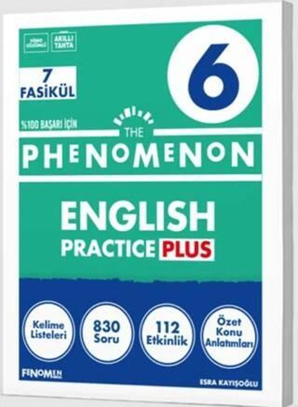 6. Sınıf The Phenomenon English Practice Plus 7 Fasikül Fenomen Okul Yayınları - Fenomen Yayıncılık - Image 1