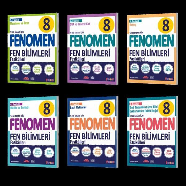 8. Sınıf Fenomen Fen Bilimleri Fasikül Seti Fenomen Okul Yayınları - Fenomen Yayıncılık - Image 1