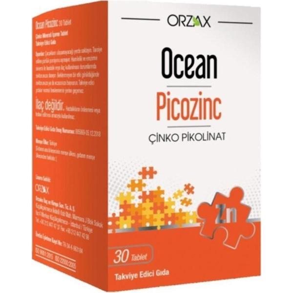 Ocean Picozinc Çinko 30 Tablet - Image 1