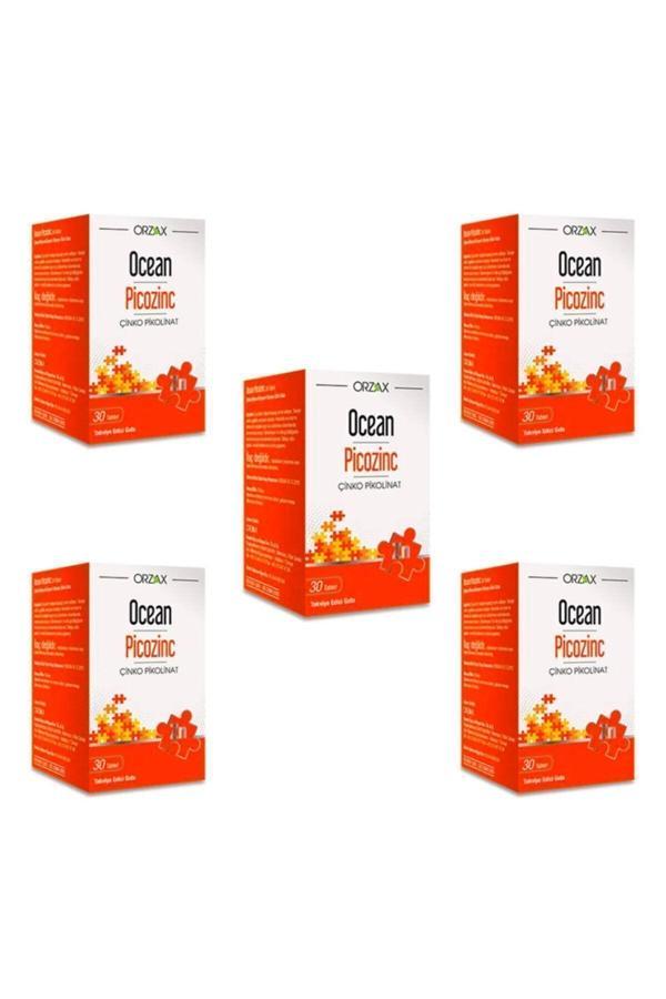 Picozinc Çinko Pikolinat 30 Tablet X5 Adet - Image 1
