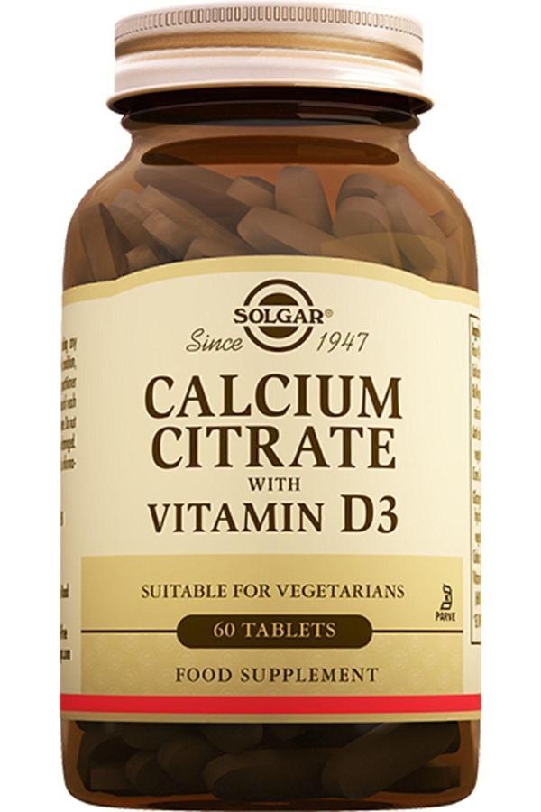 Calcium Citrate Vitamin D3 60 Tablet (kalsiyum Sitrat) - Image 1