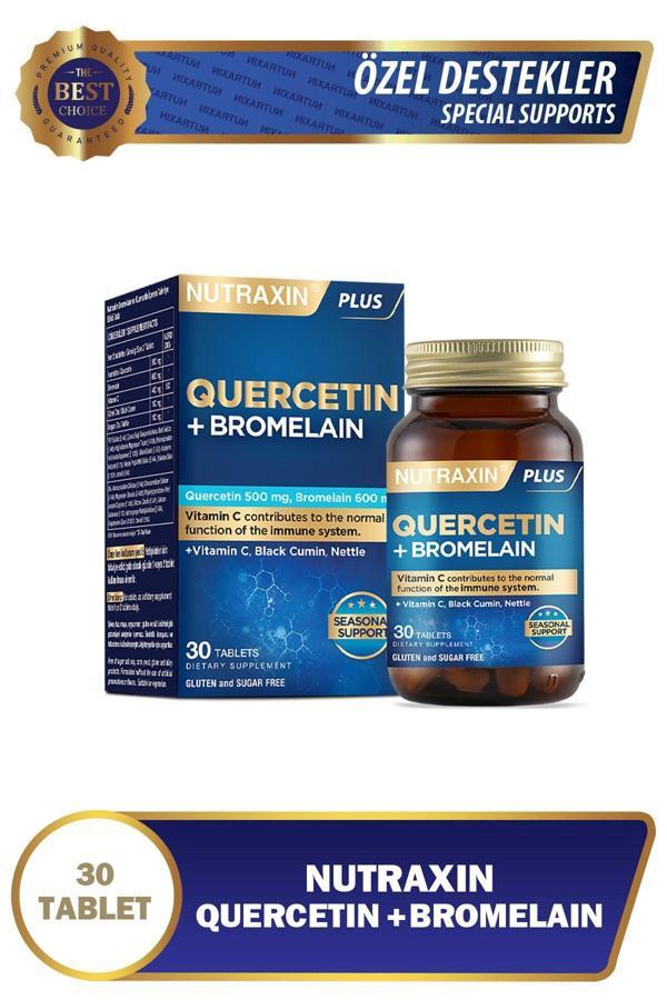 Quercetin + Bromelain 30 Tablet - Image 1