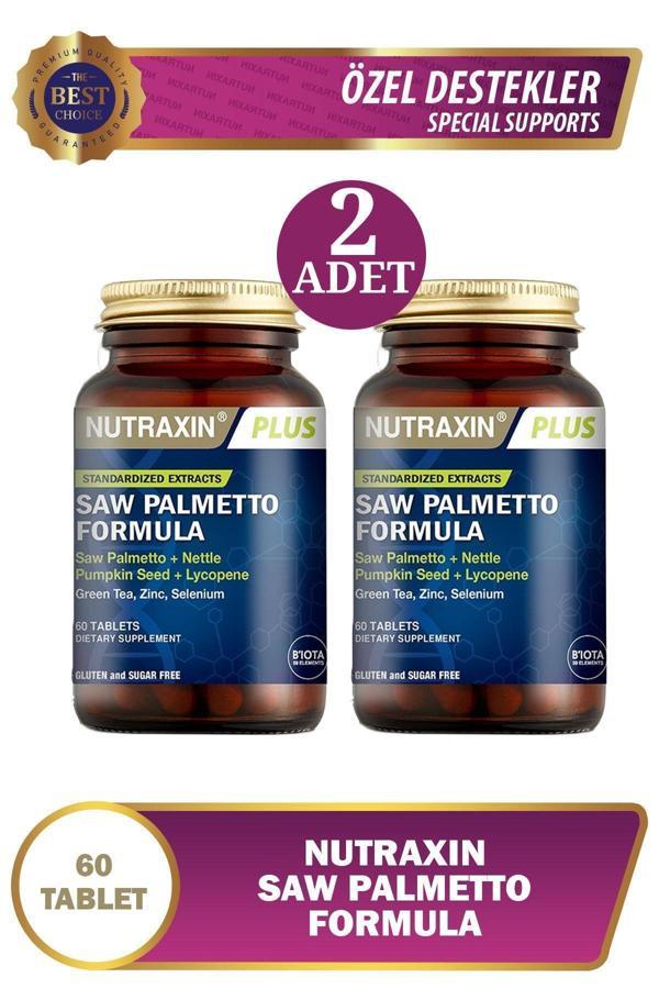 Nutraxi Saw Palmetto Formula 60 Tablet 2 Adet - Image 1