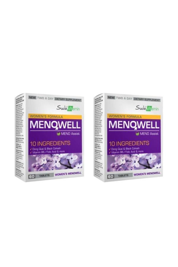 Menowell - Menopoz Döneminde Kadın Sağlığı İçin Destek 60 Tablet x2 Adet - Image 1