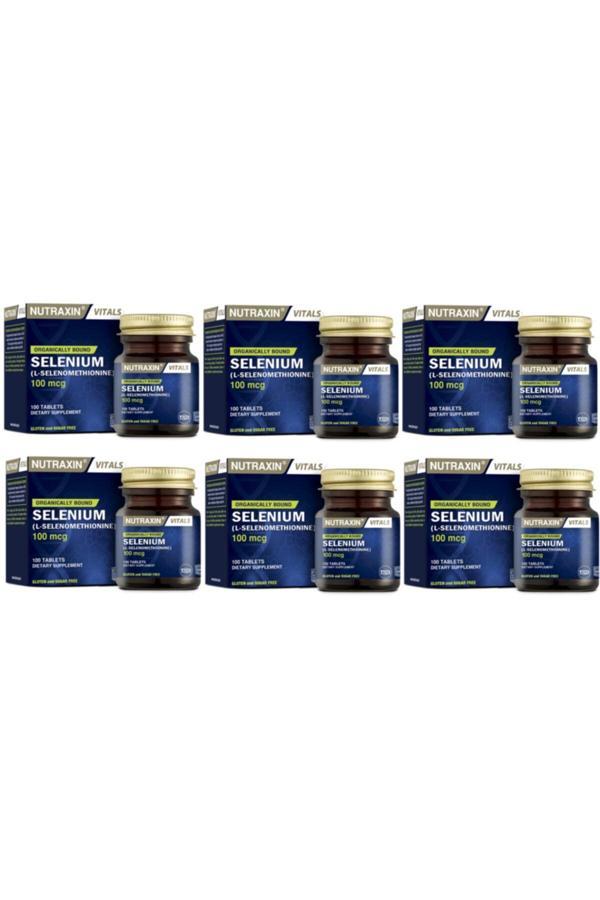 Selenıum 100 Mcg 100 Tablet-selenıum Takviyesi*6 Adet - Image 1