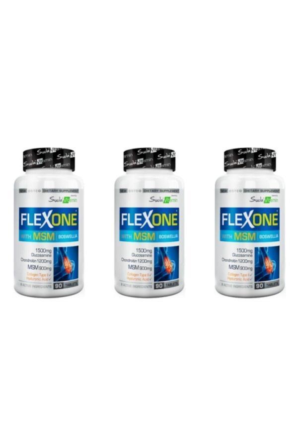 Flexone With Msm 90 Tablet 3 Adet - Image 1