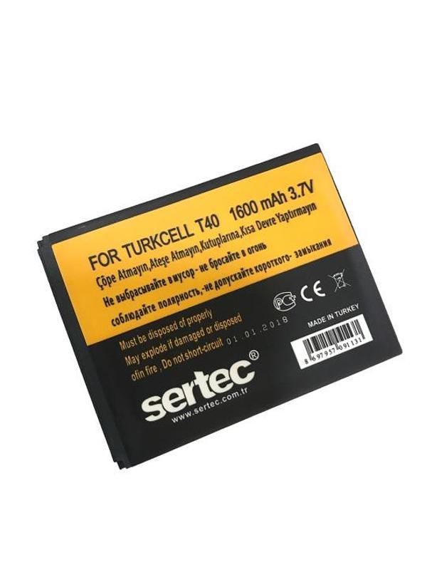 Turkcell T-40 Uyumlu Batarya - Image 1