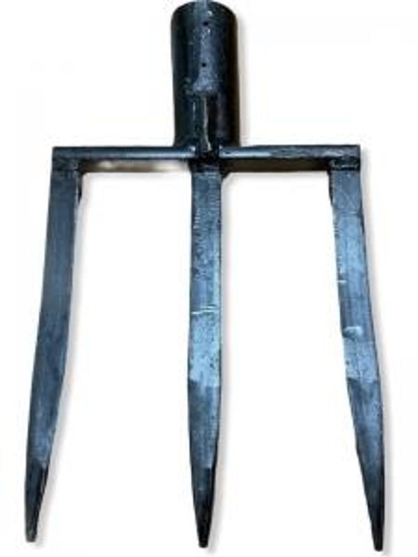 Bel 3 Dişli Toprak Beli - Paslanmaz Çelik - Image 1