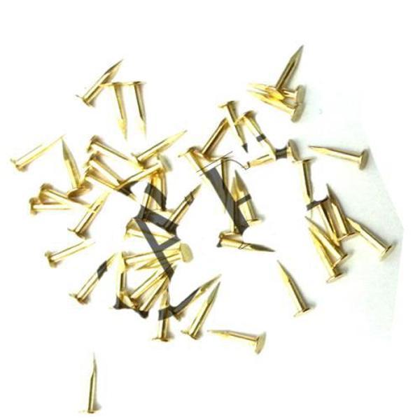 Klips, Menteşe, Ayağı Çivisi 7mm Çelik - Sarı 10gr - Image 1