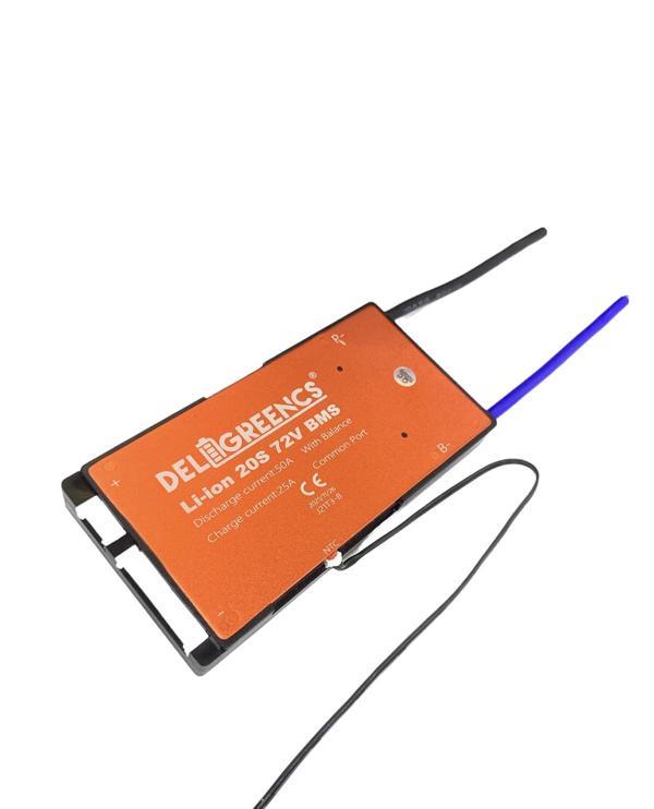 20S 50A Li-Ion Bms Karti Sensörlü Ortak Port - Image 1