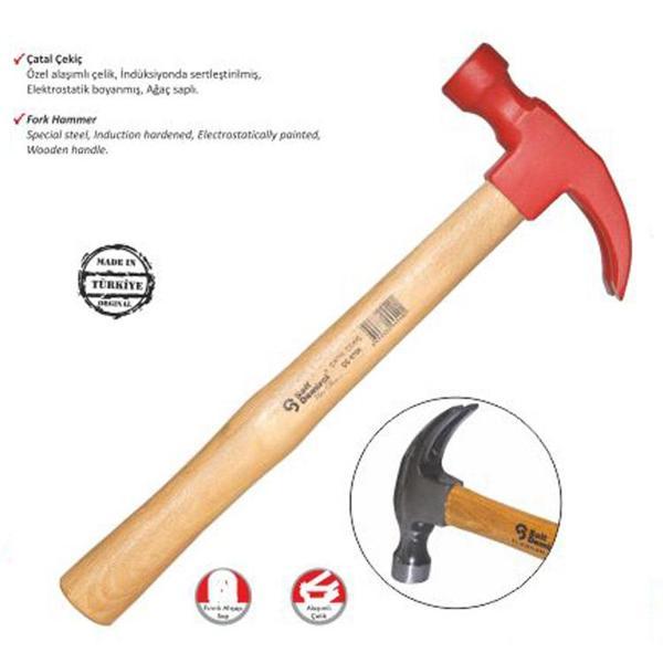 S.D. Boyalı Çatal Çekiç - Image 1