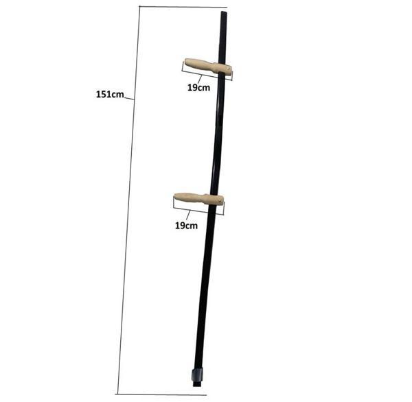 Tırpan Sapı Takımı - Metal Sap, Elcik, Bilezik ve Alyan - Image 1