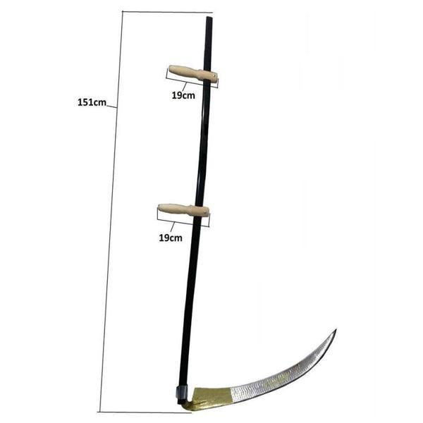 Günaş Komple Tırpan - Metal Saplı 6 Parça Set - Ahşap Elcik 70 cm - Image 1