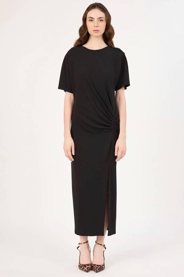 Fever Kısa Kollu Likralı Kadın Elbise 352116017 - Image 1