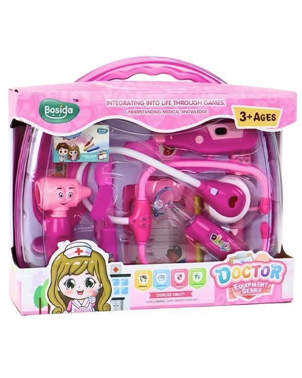Pasifik Toys Işıklı Doktor Seti Pembe BS8602B - Image 1