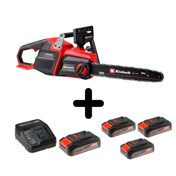 Einhell GP-LC 36/40 Li BL- Akülü Ağaç Kesme Makinesi 18V 4 x 2.5 Ah + Şarj Cihazı - Image 1