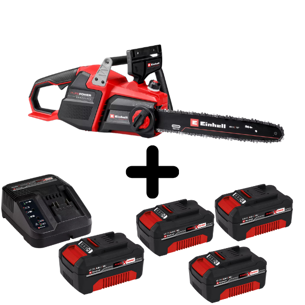 Einhell GP-LC 36/40 Li BL- Akülü Ağaç Kesme Makinesi 18V 4 x 4 Ah + Şarj Cihazı - Image 1
