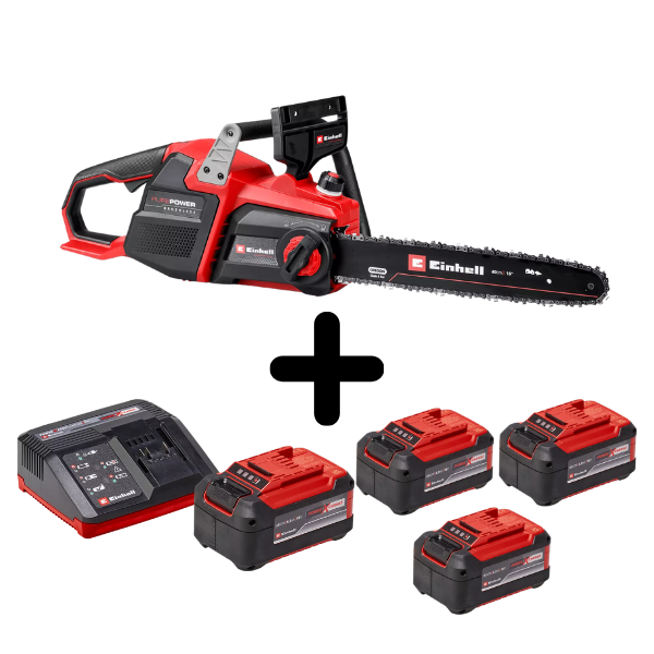 Einhell GP-LC 36/40 Li BL- Akülü Ağaç Kesme Makinesi 18V 4 x 5.2 Ah + Şarj Cihazı - Image 1