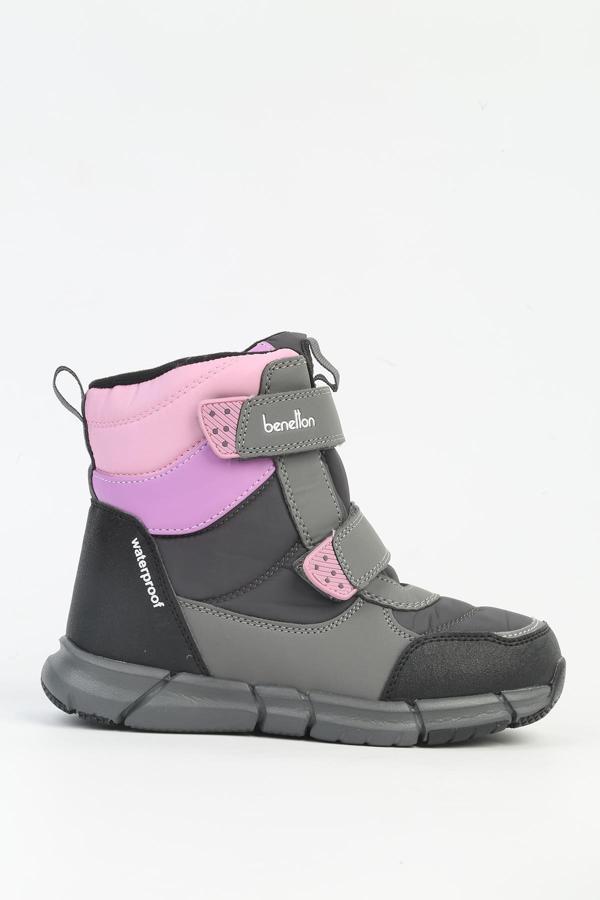 Benetton® Füme Çocuk Bot Su Geçirmez Waterproof BNI-11009 İTHAL - Image 1