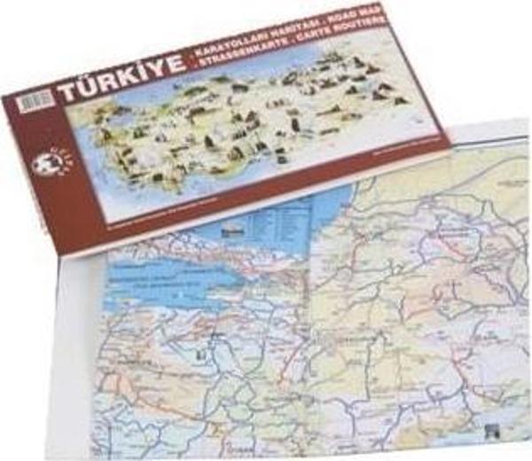 GÜLPAŞ TÜRKİYE CEP YOL HARİTASI  70*100 - Image 1