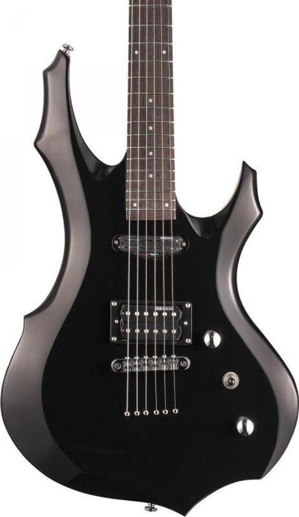 ESP LTD F-10 Kit Black Elektro Gitar - Image 1