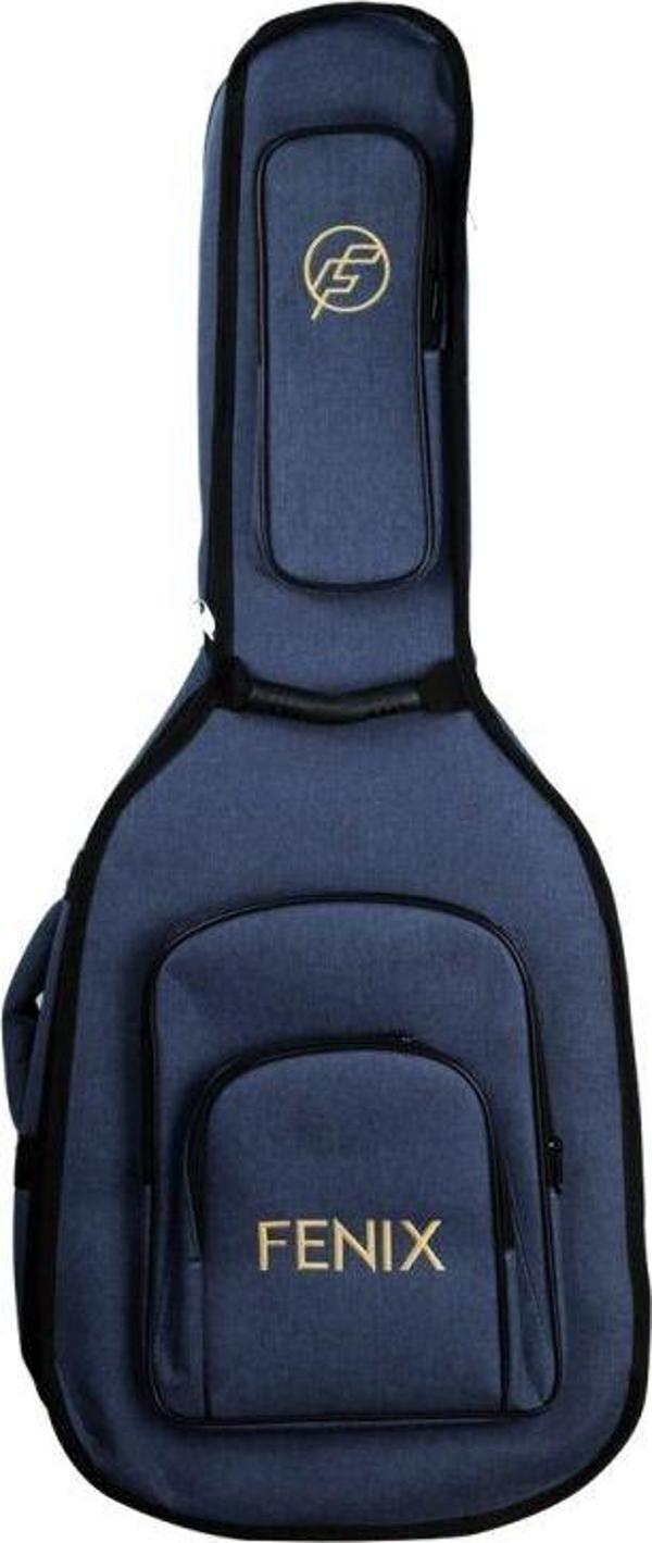 Fenix Lux Akustik Gitar Gigbag (Mavi) - Image 1