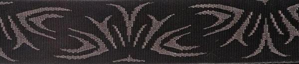 Planet Waves The Dark Side Collection Straps 50F078 - Black/Grey tattoo Gitar Askısı - Image 1