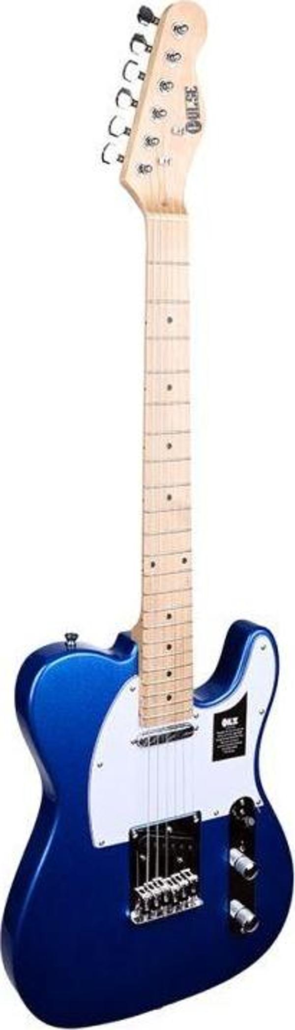 Pulse 0040TL-MBL Telecaster Elektro Gitar - Image 1