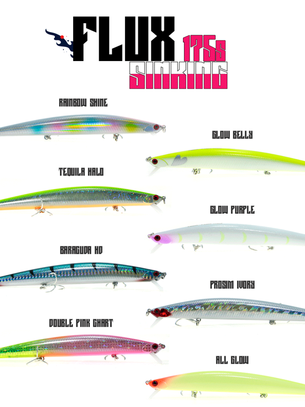 Fujin Flux 175mm 29gr Sinking Maket Balık 208 Hirame Pink - Image 1