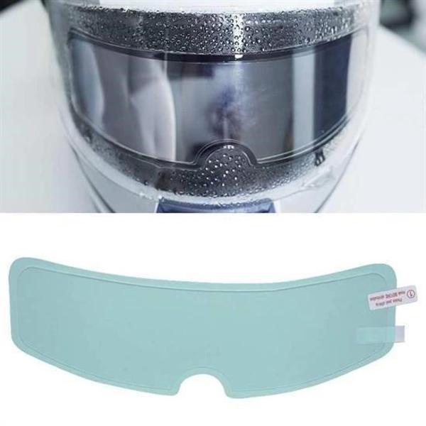 BUFFER® Buğu Önleyici Motosiklet Kaskı Vizörü Su Geçirmez Dayanıklı Çizik Koruma Lens Filmi - Image 1