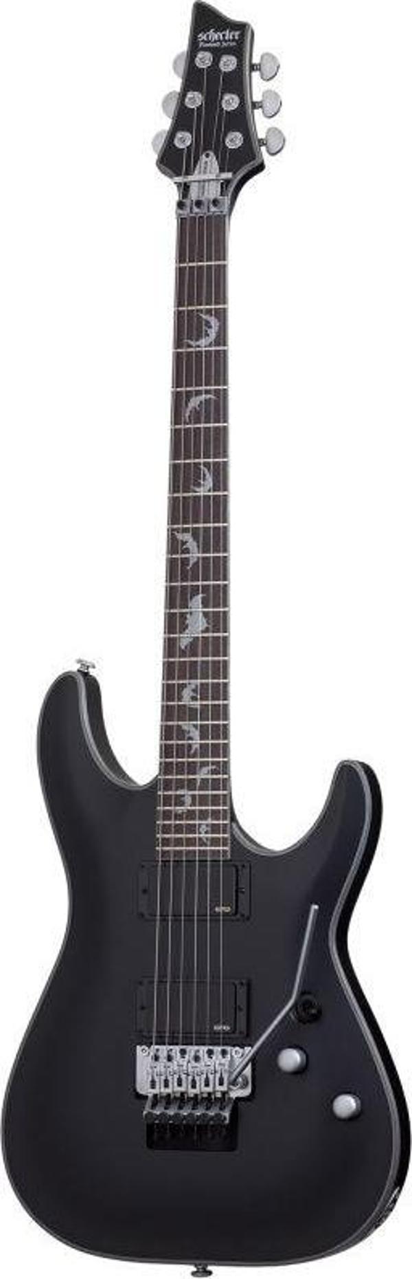 Schecter Damien Platinum 6 FR Elektro Gitar (Mat Siyah) - Image 1