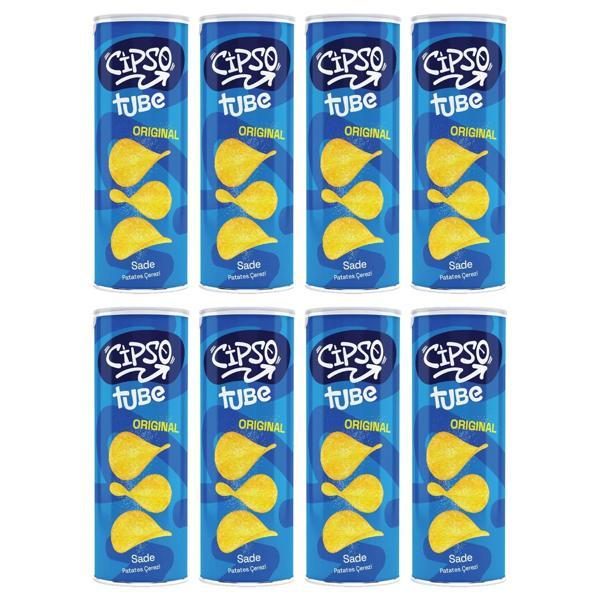 Cipso Tube Sade 90 gr Cips x 8 Adet - Image 1