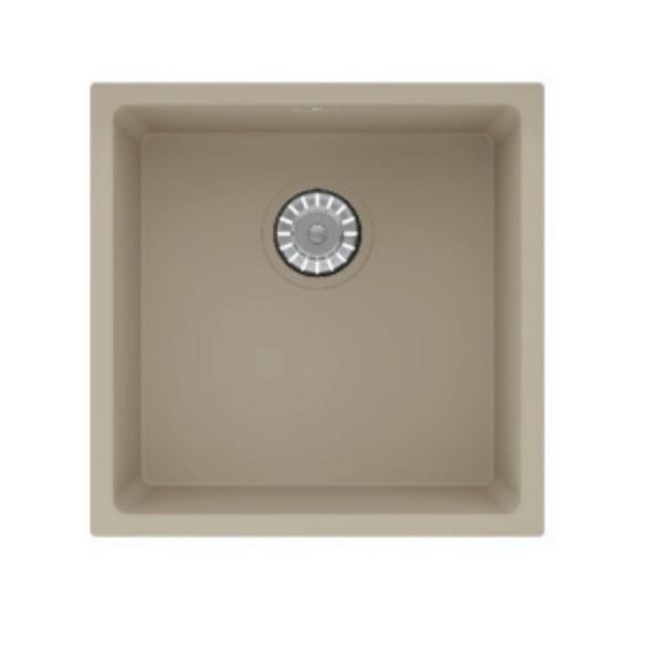 Real Stone Steep 50x40 Krem Granit Mutfak Eviyesi - Image 1