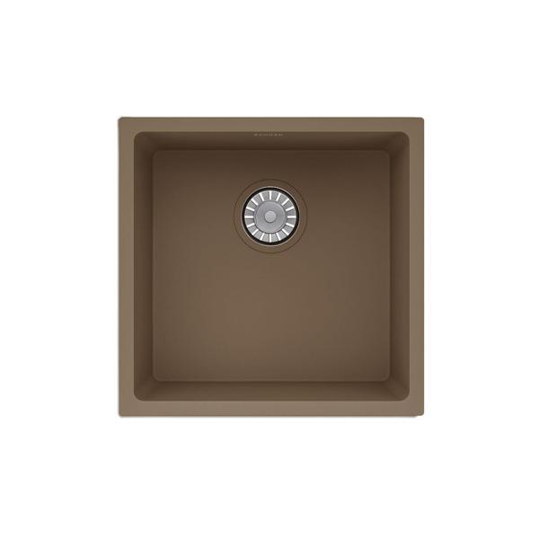 Real Stone Steep 50x40 Cappucino Granit Mutfak Eviyesi - Image 1