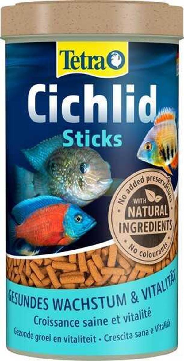 Tetra Cichlid Stick Balık Yemi 1000 Ml Kutusunda Skt:05/2028 - Image 1