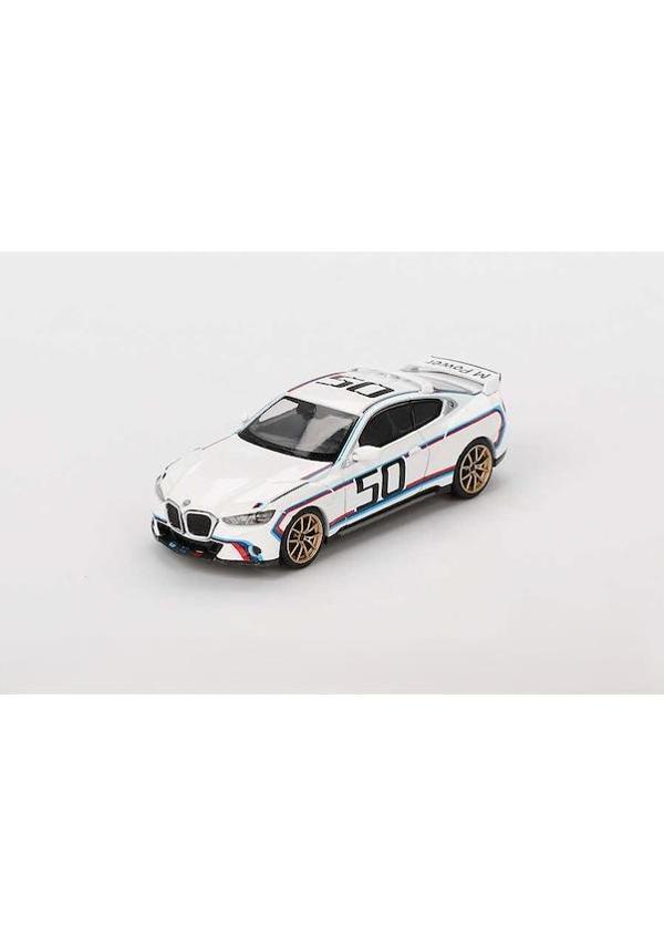 Mini GT Bl 863 Bmw 3.0 Csl White 1/64 Blister Paket - Image 1