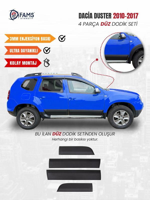 Dacia Duster 2010-2017 Uyumlu Dodik Seti 4 Parça DÜZ (Baskısız) - Image 1