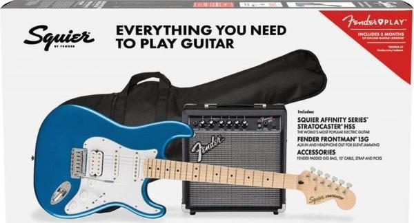 Squier Affinity Strat HSS MN LPB Frontman 15G Set - Image 1